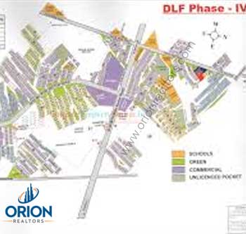 DLF CITY PHASE IV Map